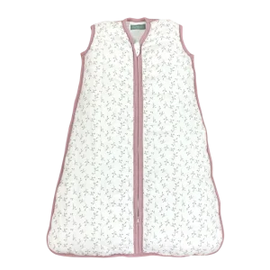 Saco de dormir bebé - Muselina de bambú - Floral Pink - TOG 0.5