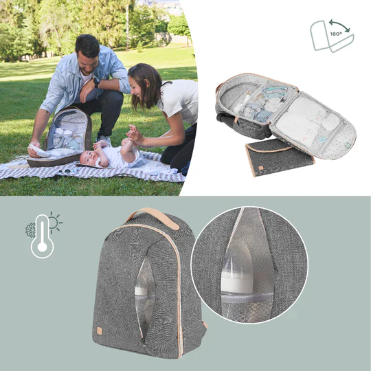 Mochila Pañalera Le Pyla - Imagen 5