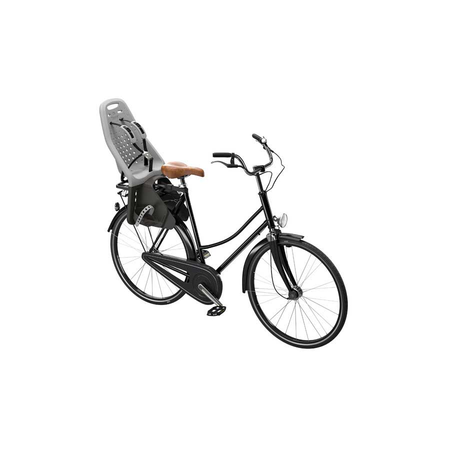 Asiento Bici Yepp Maxi Montaje trasero en cuadro Plata - Imagen 5
